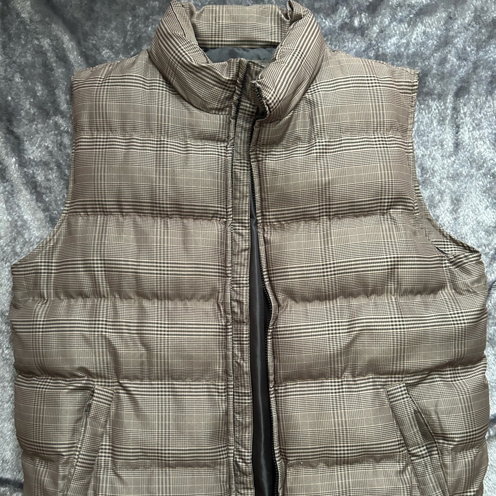 Men’s WeatherProof Brown Vest Large